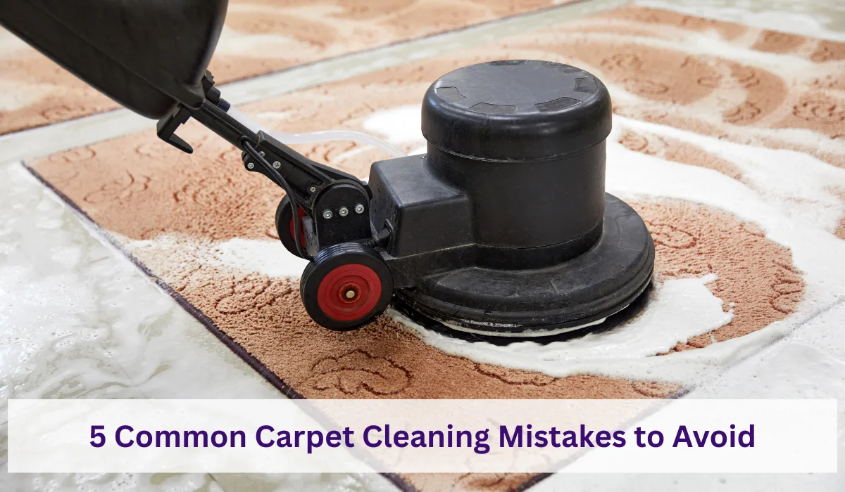 Carpet Cleaning Mistakes to Prevent for a Better Clean